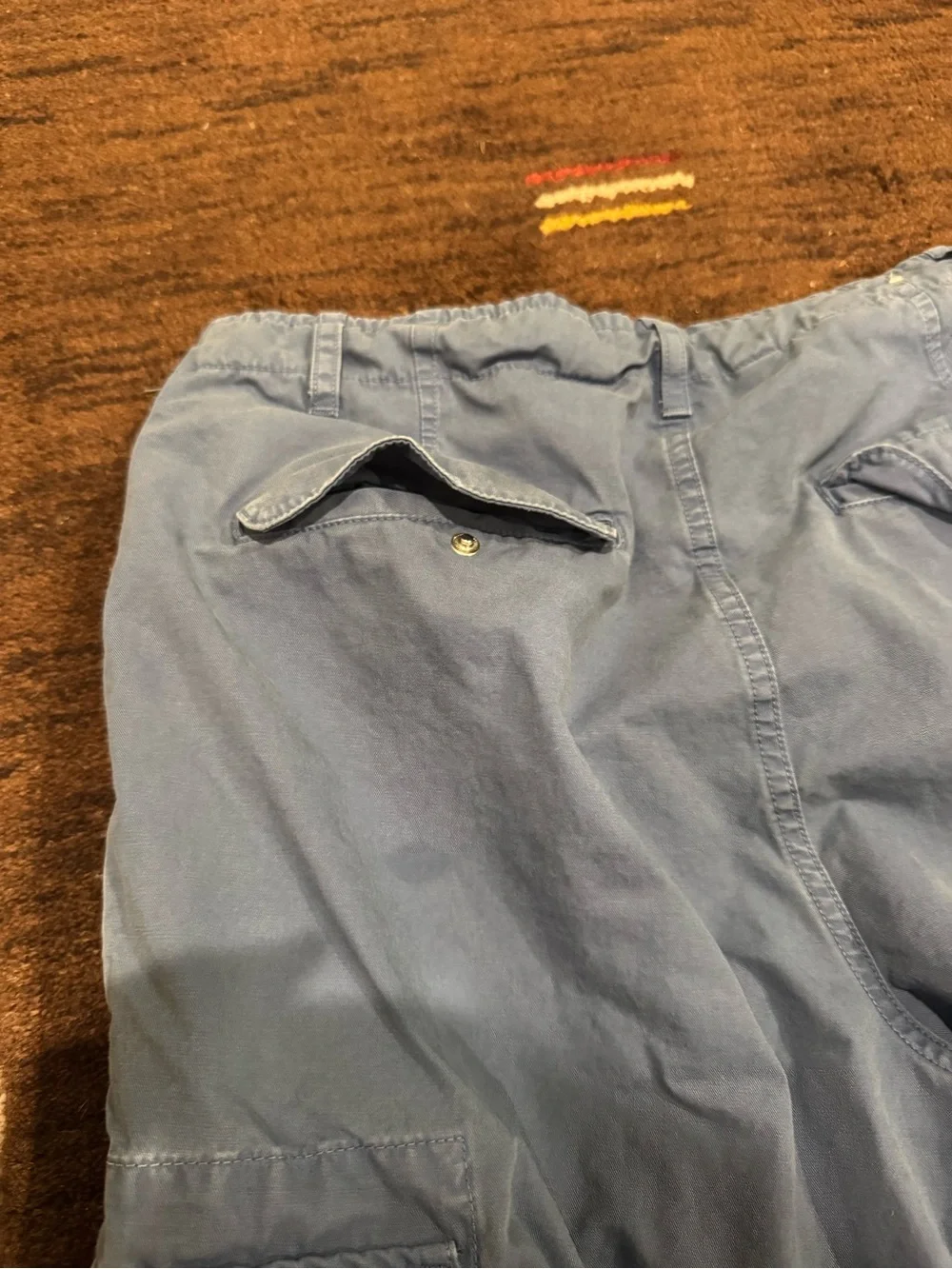 Men's Blue Zara Cargo Pants - Size 31